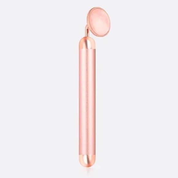 Luxe + Willow PHOENIX - Rose Quartz Vibrating Facial Roller NWT - Picture 3 of 3